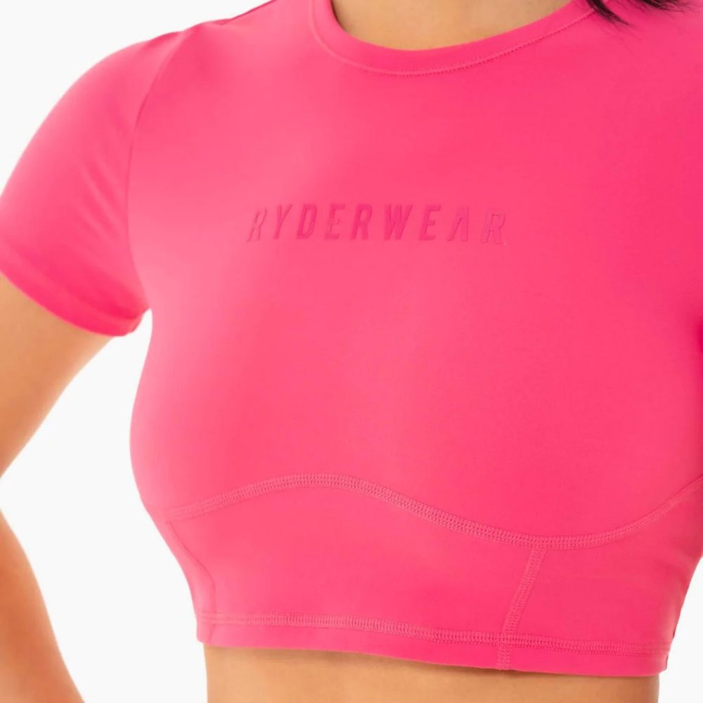 Ryderwear Sola Fitted Cropped Tee fit Small Medium or Large